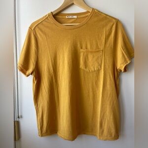 Marine Layer Women’s Short Sleeve Tee Shirt With Pocket Size Small NWOT